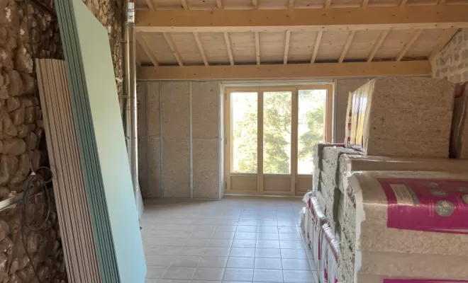 Isolation Biosourcée d'une maison à Saint Hilaire Cusson la Valmitte