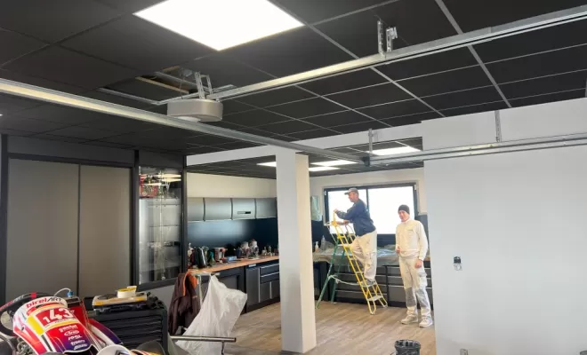 Aménagement d'un garage à Saint-Galmier
